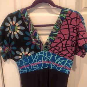 Desigual dress multicolor and multi pattern. Size L